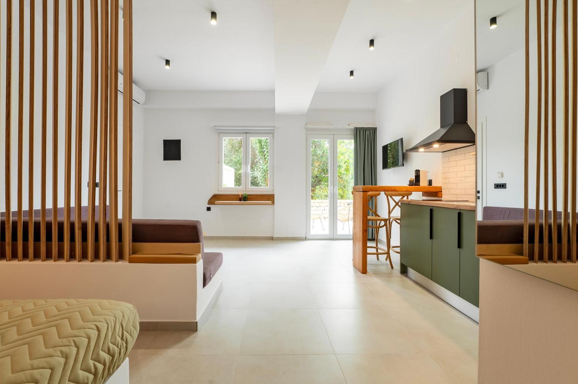 Astra Apartment Parga Bagian luar foto