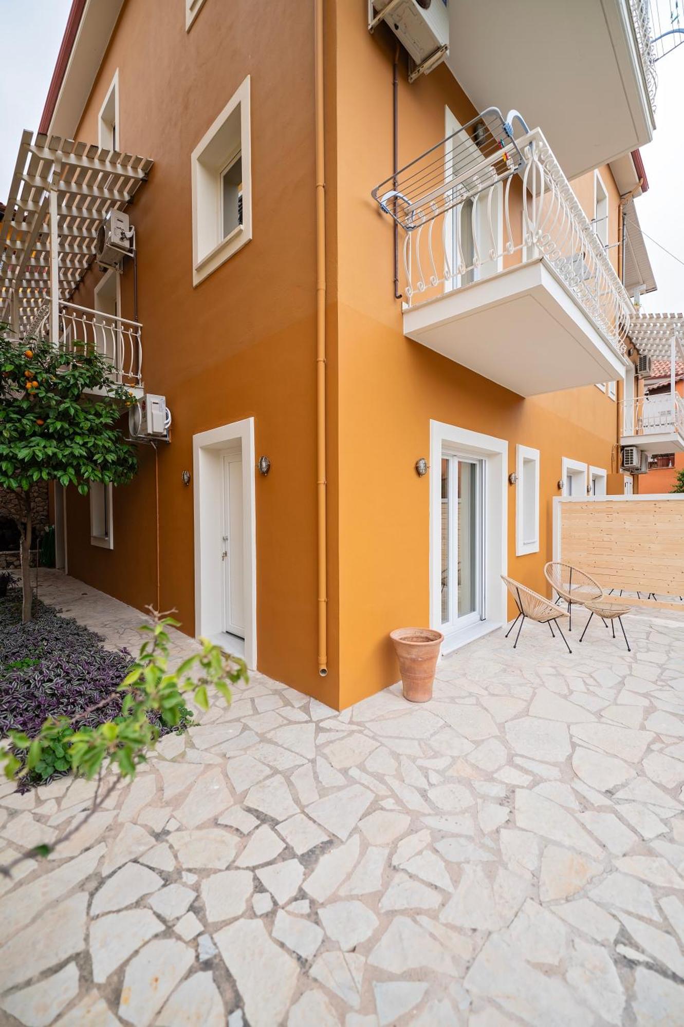 Astra Apartment Parga Bagian luar foto